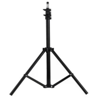 Imagem de Tripé para Ring Light CK-LSP190 Altura Ajustável 70CM a 190CM com Base Antiderrapante e Sistema de Organização de Cabos