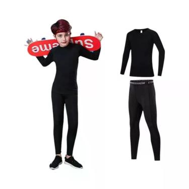 Imagem de Conjuntos De Roupas De Compressão Para Meninos, Roupas Esportivas Quen