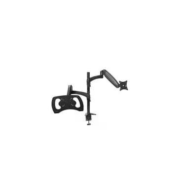 Imagem de Suporte para Monitor e Laptop Até 32" Trust, Braço Duplo, Ergonômico, Preto - 25337
