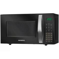 Micro-ondas Mondial MO-01-21-B 21L, Preto, 220V Micro-ondas Mondial MO-01-21-B 21L, Preto, 220V