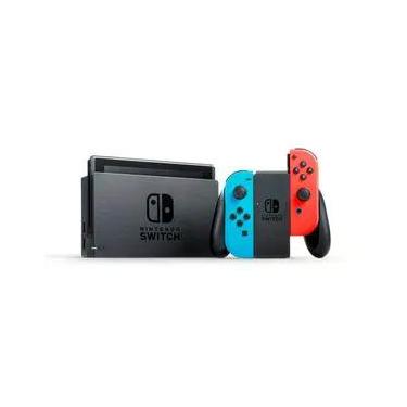 Imagem de Controle Nintendo Joy-Con Azul/Vermelho Neon