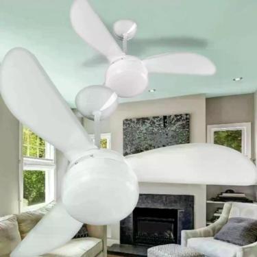 Imagem de Ventisol Ventilador de Teto, Fênix 370, Branco, 127V, 110V