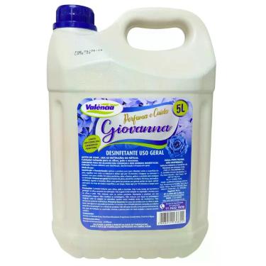 Imagem de Desinfetante 5Litros Multiuso Elimina Germes Bactérias Aroma Agradável