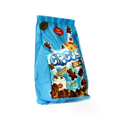 Imagem de Bolacha Biscoito Importado Circus Sabor Cocoa 300g - Vieira