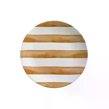 Imagem de Conjunto com 6 Pratos de Sobremesa Coup Caramel Trace Ø21cm - Alleanza