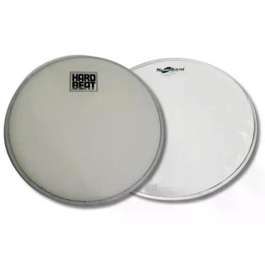 Imagem de Kit Pele 14 Porosa Branca Coated HBDH + Pele 14 Extra Light - Hard Bea