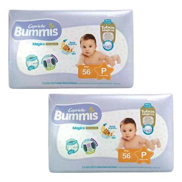 Imagem de Kit 2 Fraldas Bummis Mega Todos os Tamanhos, Pequeno (P)