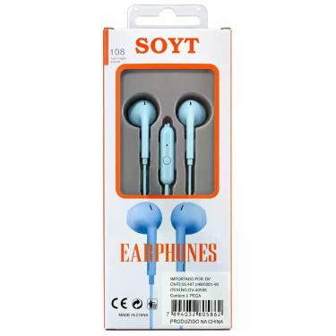 Imagem de Kit C/ 3 Fone De Ouvido P2 St-1138 1m - Dalla Valle