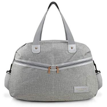 Imagem de Bolsa de Viagem Be You Jacki Design - Cinza claro