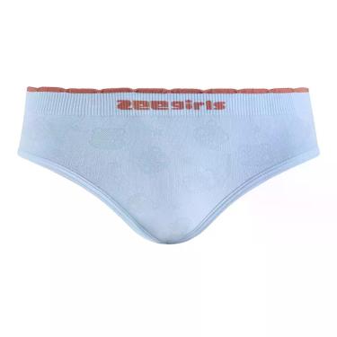 Imagem de Calcinha Tanga Infantil sem Costura Ursinha Estelar Azul - Zee Rucci, 