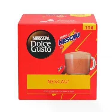 Imagem de Nescafé Dolce Gusto Em Cápsula Nescau Nestlé 170g, 10 Cápsulas, Nescau