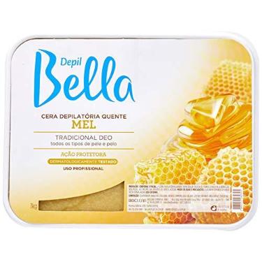 Imagem de Cera Depilatória Mel, Depil Bella, 1Kg