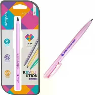 Imagem de Lápis Revolution Retrátil Metallic Purple Grafite HB - Newpen