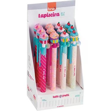 Imagem de Lapiseira 0.7MM Divertida Tutti Frutti PLAS.4M DP.C/12 - BRW