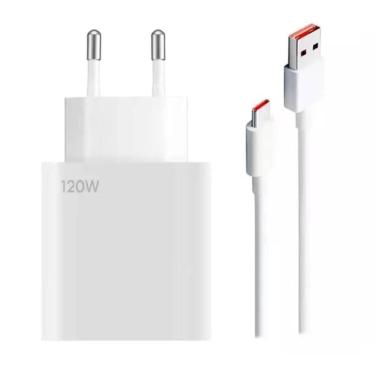 Imagem de Fonte Carregador Type-C 120W Turbo + Cabo De Dados 6A - Quick Charge