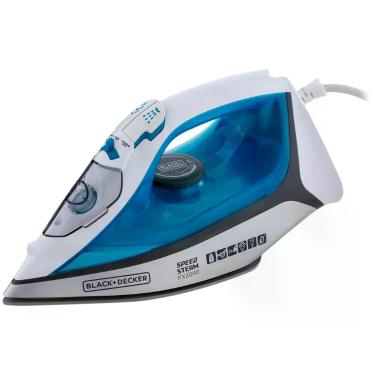 Imagem de Ferro de Passar Roupa Vapor Spray Black&Decker FX3060 com Base Ceramic
