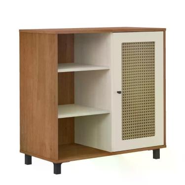 Imagem de Buffet 1 Porta Charlotte Artely Cinamomo/off White