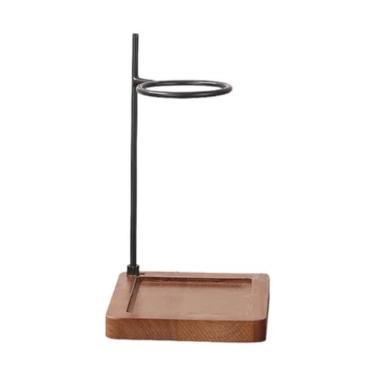 Imagem de FytStycale Suporte para Gotejamento de Café, Suporte para Filtro de Café, Madeira, Estável, Suporte para Gotejamento, Despeje Sobre O Bar, Casa, Style B