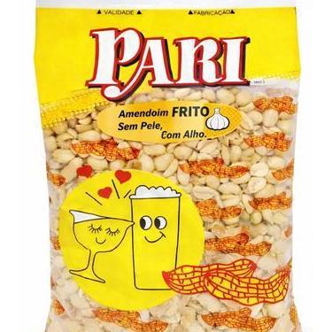 Imagem de AMENDOIM PARI 1,005kg FRITO SEM PELE COM ALHO SALGADO