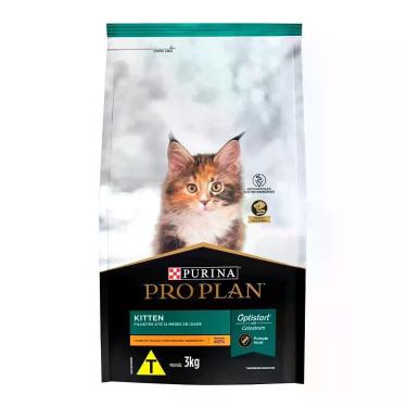 Imagem de Ração Purina Pro Plan para Gatos Filhotes 3kg - Nestle Purina Rações