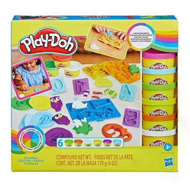 Imagem de Massinha Play Doh Kit Inicial De Números - Hasbro