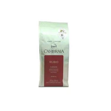 Imagem de Café Cambraia Rubio em grãos 250 g Cambraia Café Rubio 250g torrado em Grãos