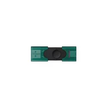 Imagem de Pen Drive 256GB Kingston DataTraveler DuoG2, USB-A + USB-C 3.2 Gen 1 - DTDEG2/256GB
