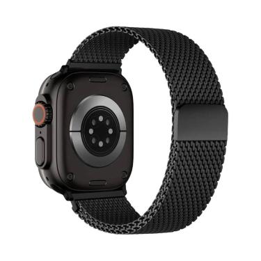 Imagem de Pulseira De Metal Milanese De 49mm 46mm 44mm 45mm 42mm Para Apple Watc
