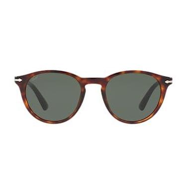 Imagem de Óculos de sol Persol unissex adulto Po3152s, Havana/Verde, 52 mm US