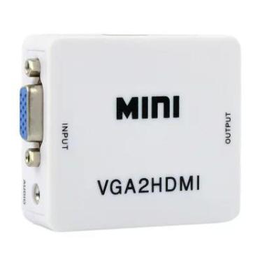 Imagem de Adaptador Conversor HDMI Para Vga Ps4 XBOX PC Monitor Vga