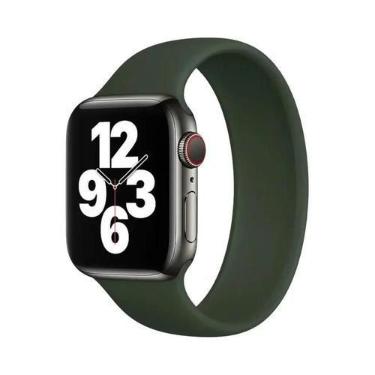 Imagem de Pulseira De Silicone Elástica Para Apple Watch Ultra 44mm 40mm 49mm 41