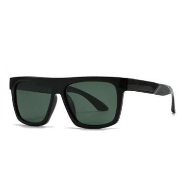 Imagem de Óculos de sol modernos estilo masculino (verde escuro)