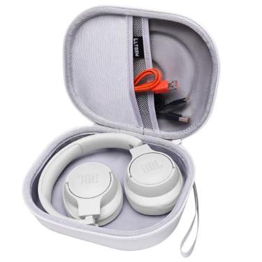 Imagem de LTGEM EVA Capa rígida para Live 770NC/660NC/650BT/460NC/670NC/400BT/500BT e JBL Tune 770NC/710BT/720BT/760NC/700BT/750BT/510BT/660NC/520BT/500BT/500BT. 0/Tour One/EI Fone de ouvido sem fio
