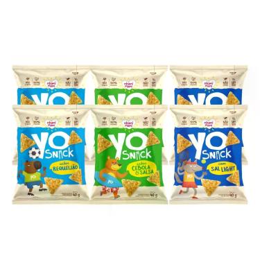 Imagem de Kit Yo Snack Infantil Sabores Sortidos Vegano - Nhami Mami 6 Unidades 