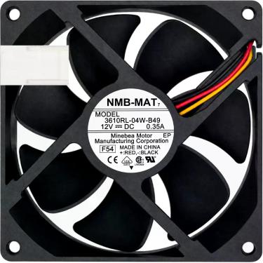 Imagem de Microventilador 3610RL-04W-B49 12V 0.35A 4.2W 3L 3P 9225 B2 - NMB