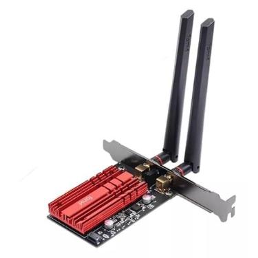 Imagem de Adaptador Wi-fi 6 2.4g/5ghz Intel Ax200 C/Bluetooth 5.2 Pci