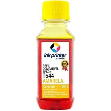 Imagem de Tinta para Epson L3110 - Amarelo - Compatível Ink Printer (t544-100ml)