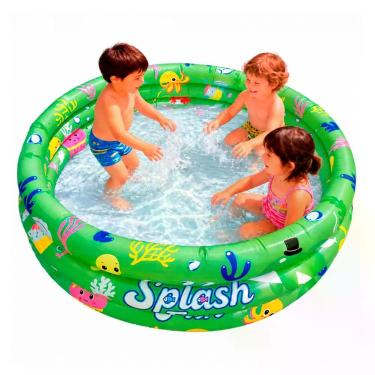 Imagem de Piscina Inflável Infantil Redonda 90 x 40 cm com Estrutura de 3 Câmara