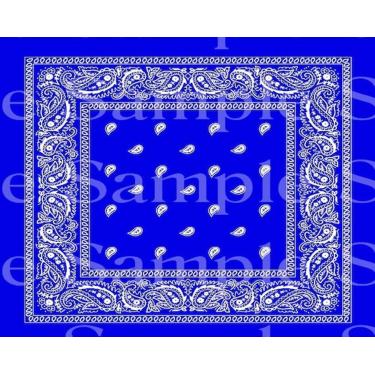 Imagem de Bandana azul - TOTALMIX
