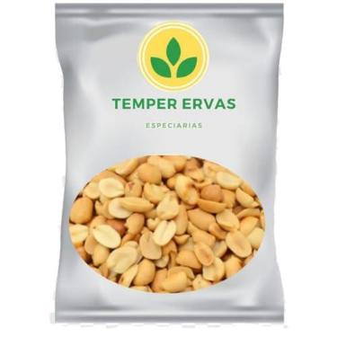 Imagem de Amendoim Torrado Sem Pele Com Sal - 500g