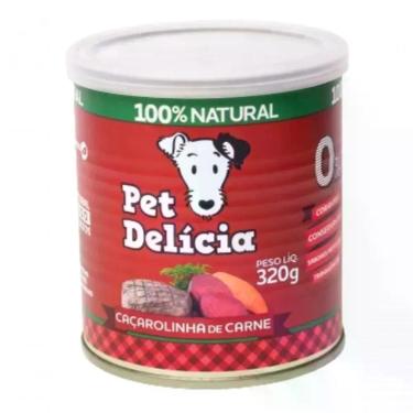 Imagem de Ração Úmida Pet Delícia Jardineira de Frango Cães Adultos 320g 1 Unidade