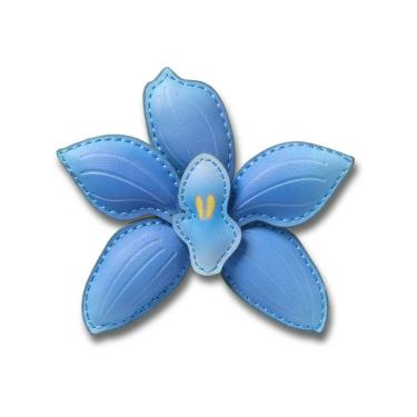 Imagem de Jibbitz Mega Flor Azul Costurada Único - CROCS, Unico, Un