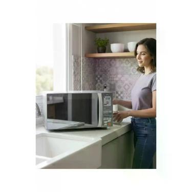 Imagem de Micro-ondas 38L Inox Espelhado c/ Grill - Cozinha Moderna - Brastemp,