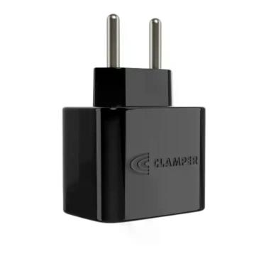 Imagem de Dps protetor iclamper pocket lcf 2p 20a preto