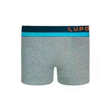 Imagem de Cueca Boxer Infantil Lupo 00151-012 Cós com Viés Algodão T. P/GG, G, 8