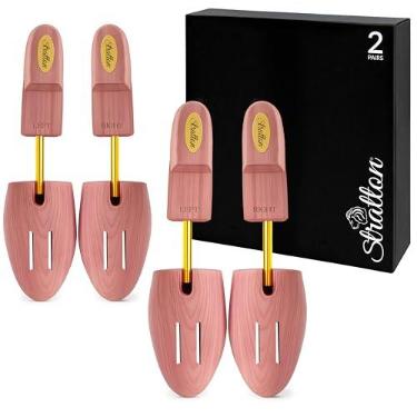 Imagem de Forma de sapato Stratton de cedro, feminina e masculina, para tênis, alargador e modelador | Cultivado nos EUA, Cedro, XX-Large (Fits Shoe Sizes 15-16)