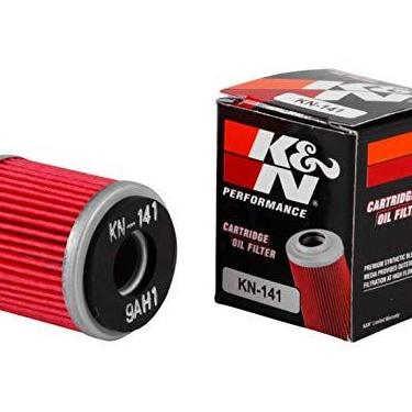 Imagem de Filtro de Óleo K&N Performance Premium – Maior Fluxo de Óleo e Proteção do Motor