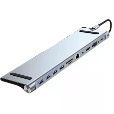 Imagem de Usb Hub Extensor Tipo C 11 Em 1 Byl-2003