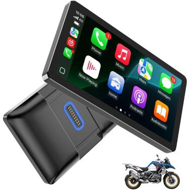 Imagem de GPS Tenbaba 16 cm CarPlay sem fio para BMW R1200/1250GS