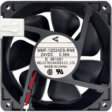 Imagem de Microventilador MMF-12D24DS 24V 0.36A 2L 2P 120X120X38MM A1 - Melco Te